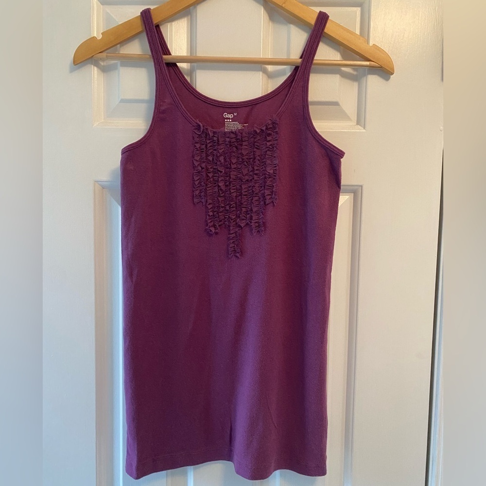 Gap Women’s Embellished Cotton Tank Top Size M
